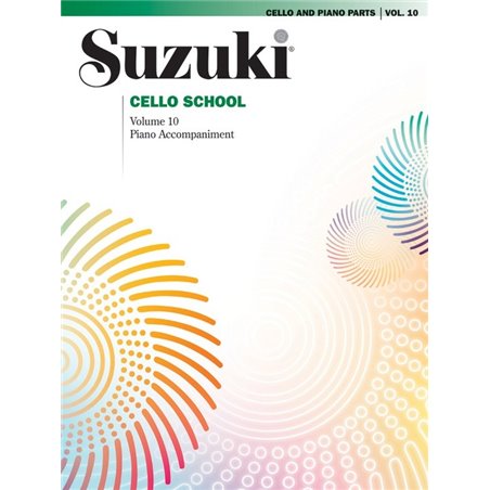 Libro. SUZUKI CELLO SCHOOL - VOLUME 10