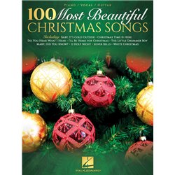 Partitura. 100 MOST BEAUTIFUL CHRISTMAS SONGS