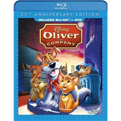 Blu-ray + DVD. OLIVER AND COMPANY