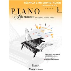 Libro. PIANO ADVENTURES. NIVEL 6. Técnica e Interpretación
