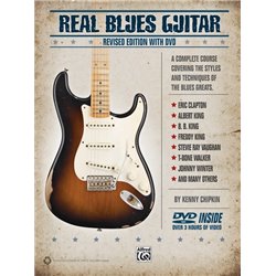 Libro. REAL BLUES GUITAR - Revised edition with DVD