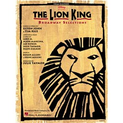 Partitura. THE LION KING - BROADWAY SELECTIONS - Vocal Selections