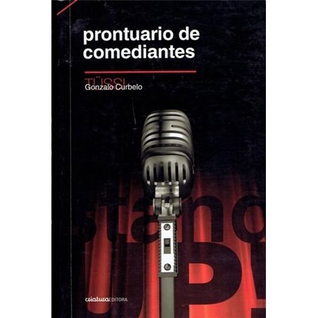 Libro. PRONTUARIO DE COMEDIANTES - Comedia stand-up