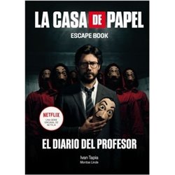 Libro. LA CASA DE PAPEL - ESCAPE BOOK