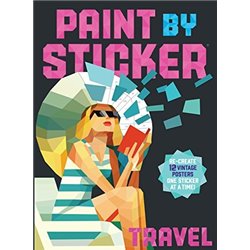 Libro. PAINT BY STICKER. Travel