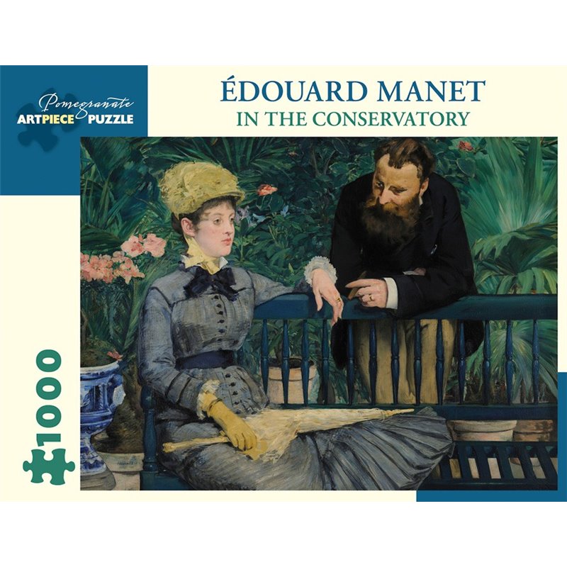 Rompecabezas. Édouard Manet. IN THE CONSERVATORY. 1000 piezas