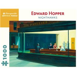Rompecabezas. Edward Hopper: Nighthawks 1000-Piece Jigsaw Puzzle