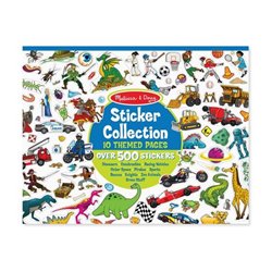 Sticker Collection Book - Blue