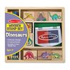 Juego de sellos de madera. Dinosaurios - Dinosaur