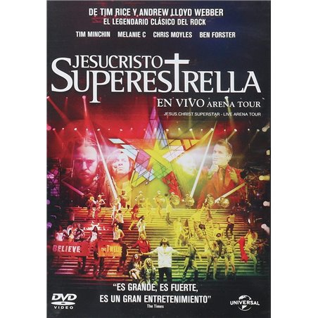 DVD. JESUCRISTO SUPERESTRELLA. En vivo. Arena Tour