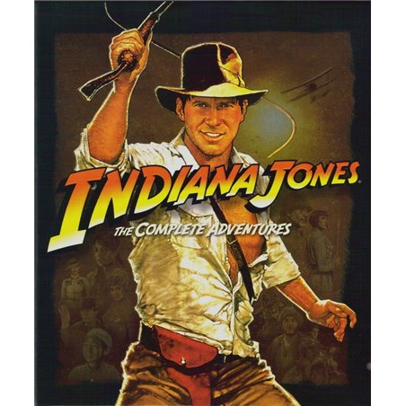 Blu-ray. INDIANA JONES. The Complete Adventures
