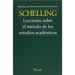 Libro. LECCIONES SOBRE EL MÉTODO DE LOS ESTUDIOS ACADÉMICOS. Schelling