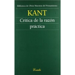Libro. CRÍTICA DE LA RAZÓN PRÁCTICA - KANT