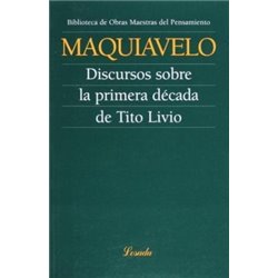 Libro. Discursos sobre la primera década de Tito Livio