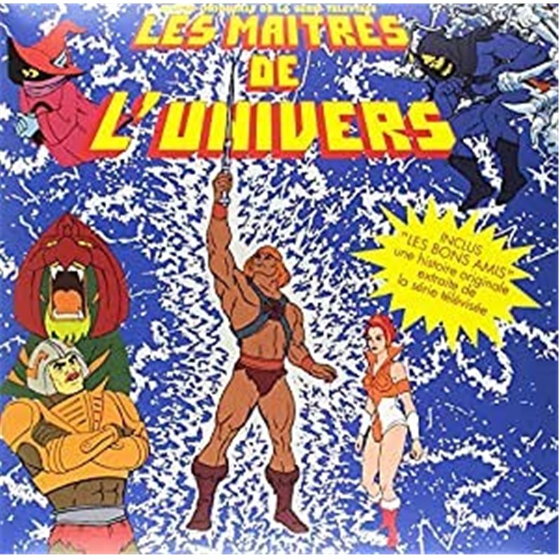 Vinilo. LES MAITRES DE L'UNIVERS. Banda sonora original de la serie de TV