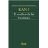 Libro. EL CONFLICTO DE LAS FACULTADES - Immanuel Kant