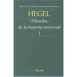 Libro. FILOSOFÍA DE LA HISTORIA UNIVERSAL I. Hegel
