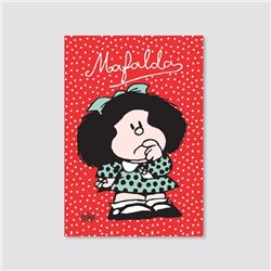 Imán Mafalda Piensa - Color verde