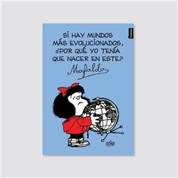 Imán Mafalda. Si hay mundos más evolucionados