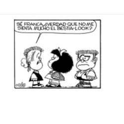 Anotador magnético Mafalda. Susanita - Incluye marcador borrable