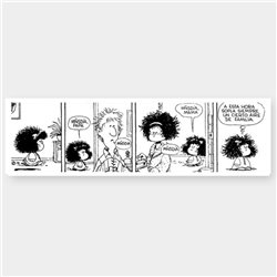 Tira imantada Mafalda. Aire de Familia