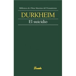 Libro. EL SUICIDIO - Émile Durkheim