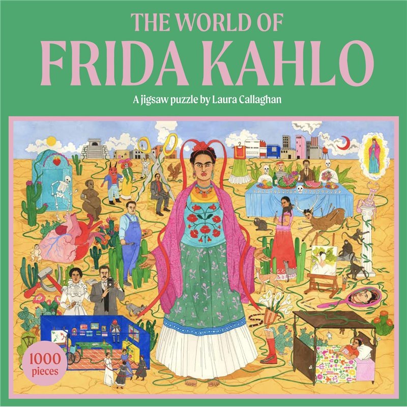Rompecabezas. The World of Frida Kahlo: A Jigsaw Puzzle - 1000 pieces