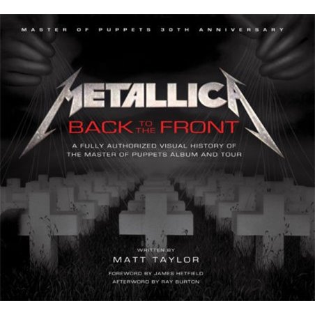Libro. METALLICA. Back to the Front