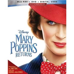 Blu-ray + DVD. MARY POPPINS RETURNS