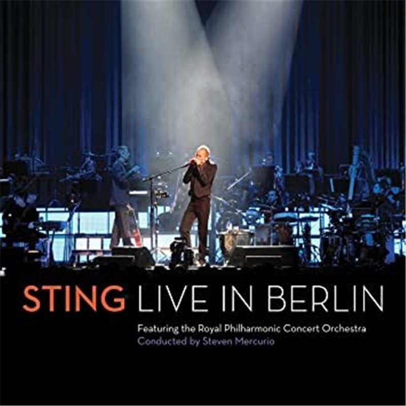 CD + DVD. STING. Live in Berlin