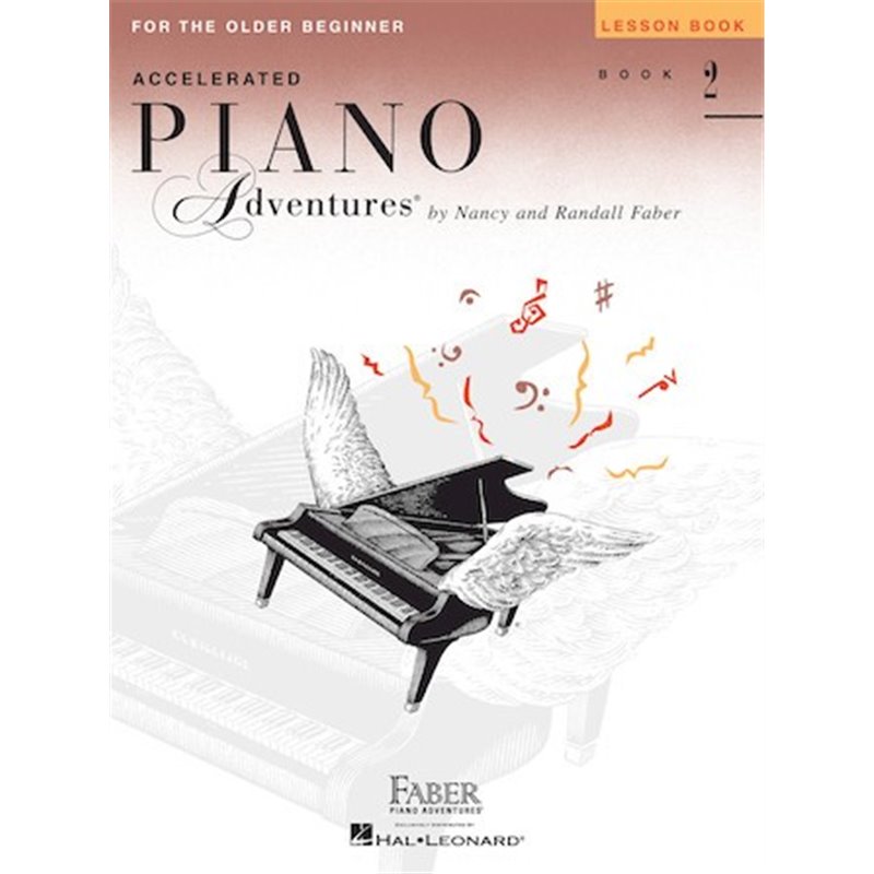 Libro. ACCELERATED PIANO ADVENTURES FOR THE OLDER BEGINNER Lesson Book 2