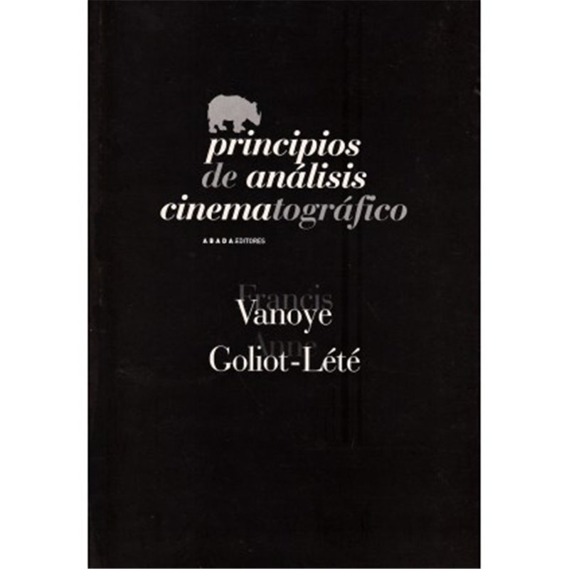Libro. PRINCIPIOS DE ANÁLISIS CINEMATOGRÁFICO