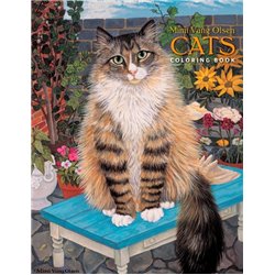Libro de colorear. Mimi Vang Olsen: Cats Coloring Book