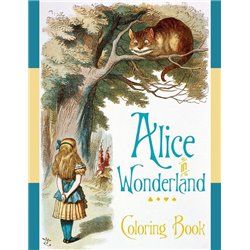 Libro de colorear. Alice in Wonderland Coloring Book