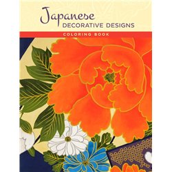 Libro de colorear. Japanese Decorative Designs Coloring Book