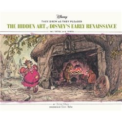 Libro. They drew as they pleased. THE HIDDEN ART of DISNEY'S EARLY RENAISSANCE. The 1970s and 1980s
