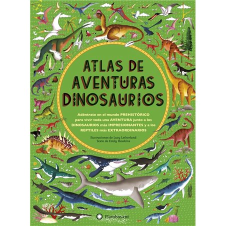 Libro. ATLAS DE AVENTURAS DINOSAURIOS