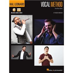 Libro. HAL LEONARD VOCAL METHOD Tenor / Bass Edition (Includes audio & video)
