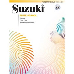 Libro. Suzuki Flute School - Volume 1 (Book & CD)