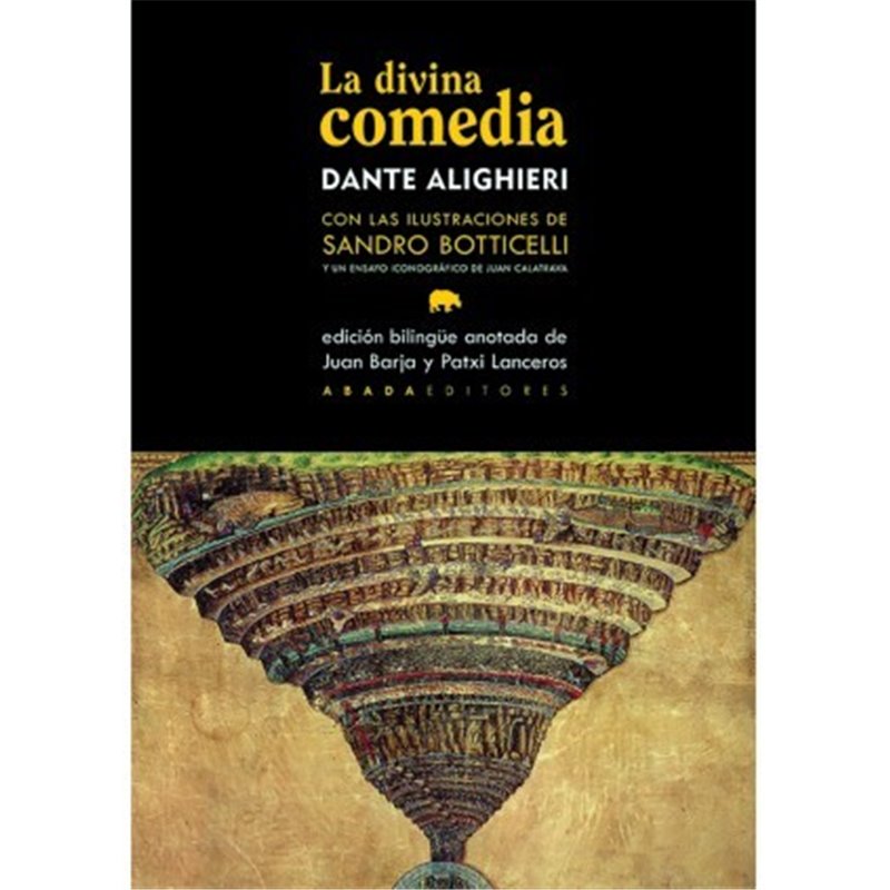 Libro. LA DIVINA COMEDIA. Dante Alighieri con ilustraciones de Botticelli