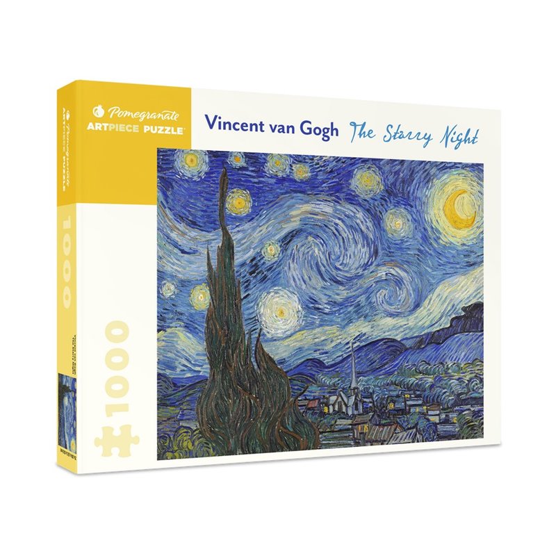 Rompecabezas. Vincent van Gogh: The Starry Night 1000-Piece Jigsaw Puzzle