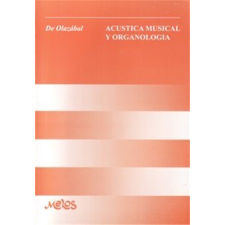 Libro. Acústica musical y organología