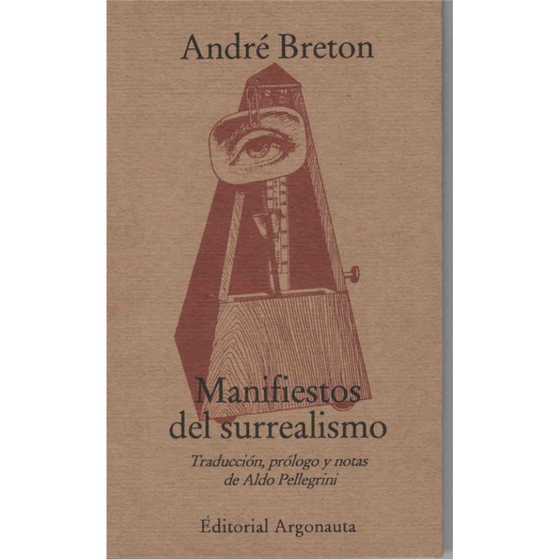 Libro. Manifiestos del surrealismo. Breton