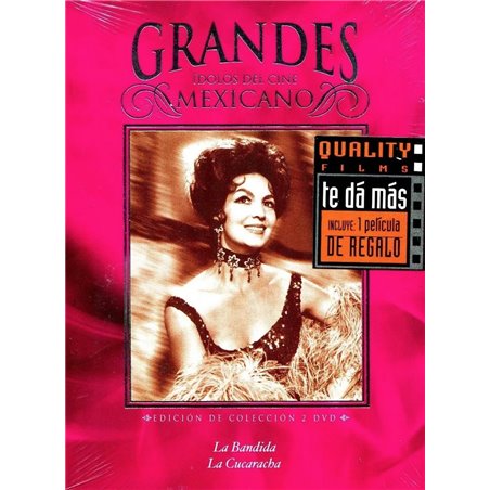 DVD. LA BANDIDA / LA CUCARACHA