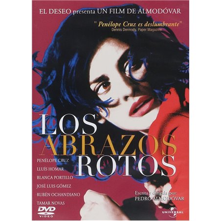 DVD. LOS ABRAZOS ROTOS