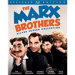 Blu-ray. THE MARX BROTHERS Silver Screen Collection