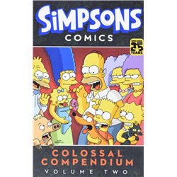 Libro. SIMPSONS COMICS: COLOSSAL COMPENDIUM VOLUME TWO