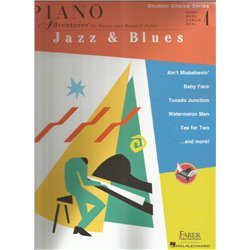Libro. Piano adventures. JAZZ & BLUES - Student choise series nivel 4