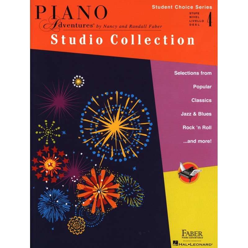 Libro. Piano adventures. STUDIO COLLECTION - Student choise series Level 4