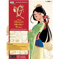 Libro. IncrediBuilds: Disney’s Mulan: Mushu Deluxe Book and Model Set
